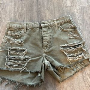 Free people Jean shorts